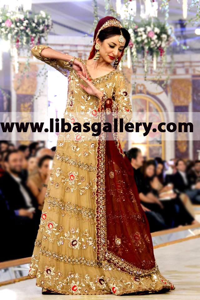 The Teena By Hina Butt Pakistani Designer Bridal Collection 2104