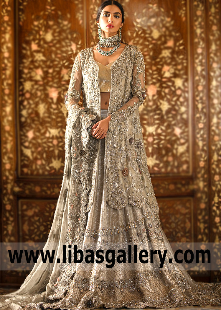 Gray Sedona Lehenga