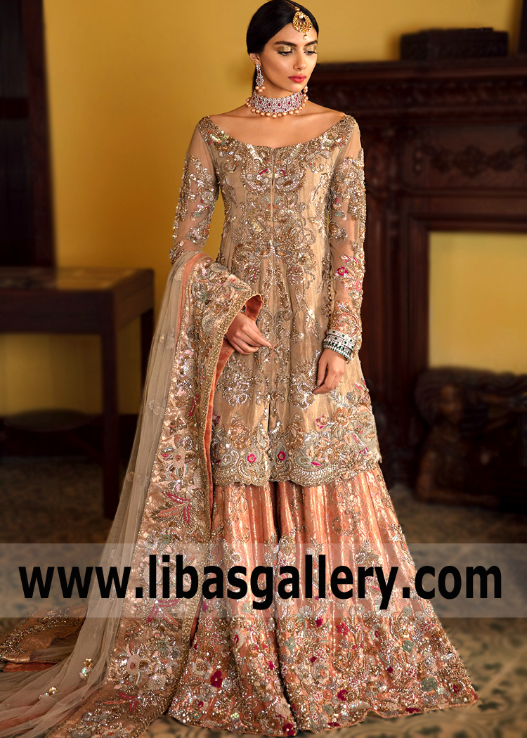 Tan Tangerine Tirana Gharara