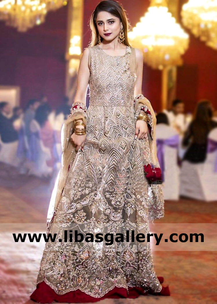 Ecru Allium Wedding Maxi