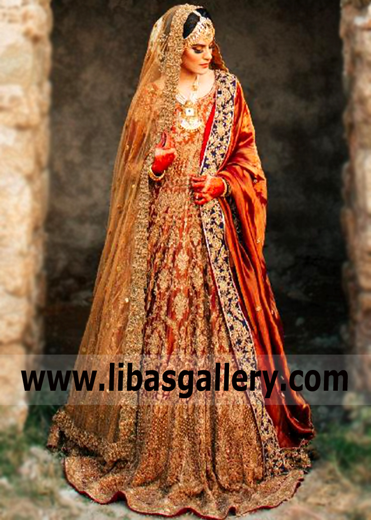 Venetian Red Brignole Wedding Maxi