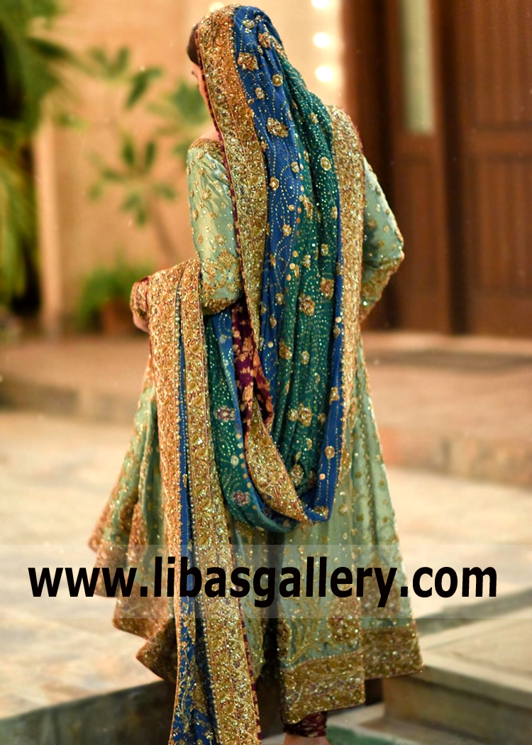 Peacock Flora Bridal Anarkali