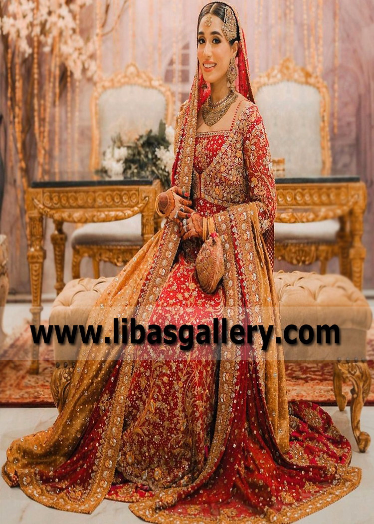 Lust Bridal Lehenga Wichita Kansas USA Bunto Kazmi Wedding Dresses Bridal Lehenga