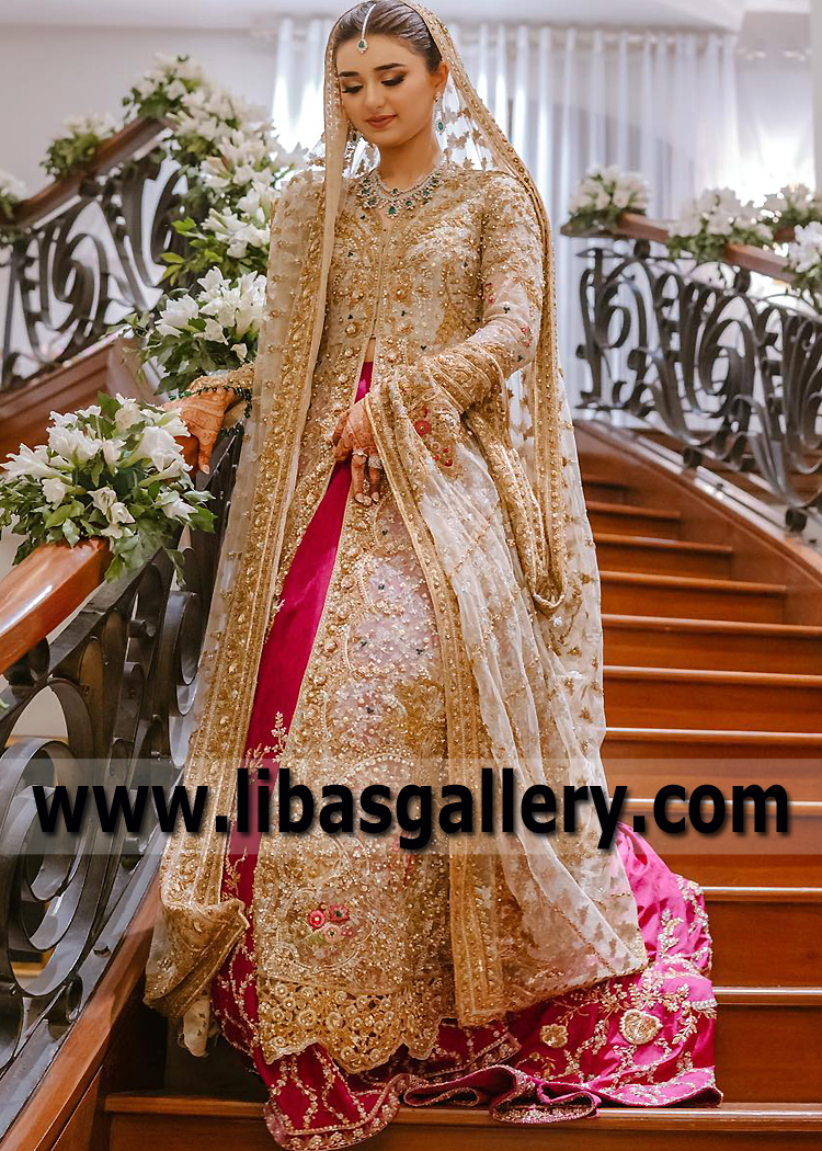 Sophisticated Ivory Lilium Gown