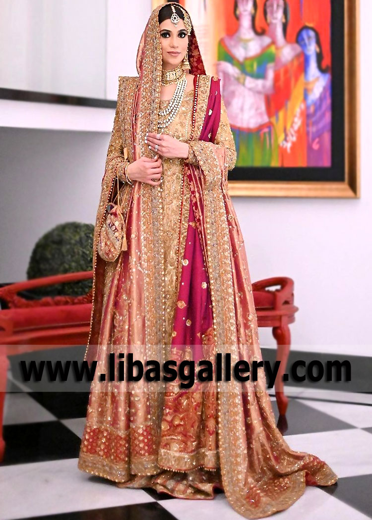 Classic Red Alcea Bridal Dress