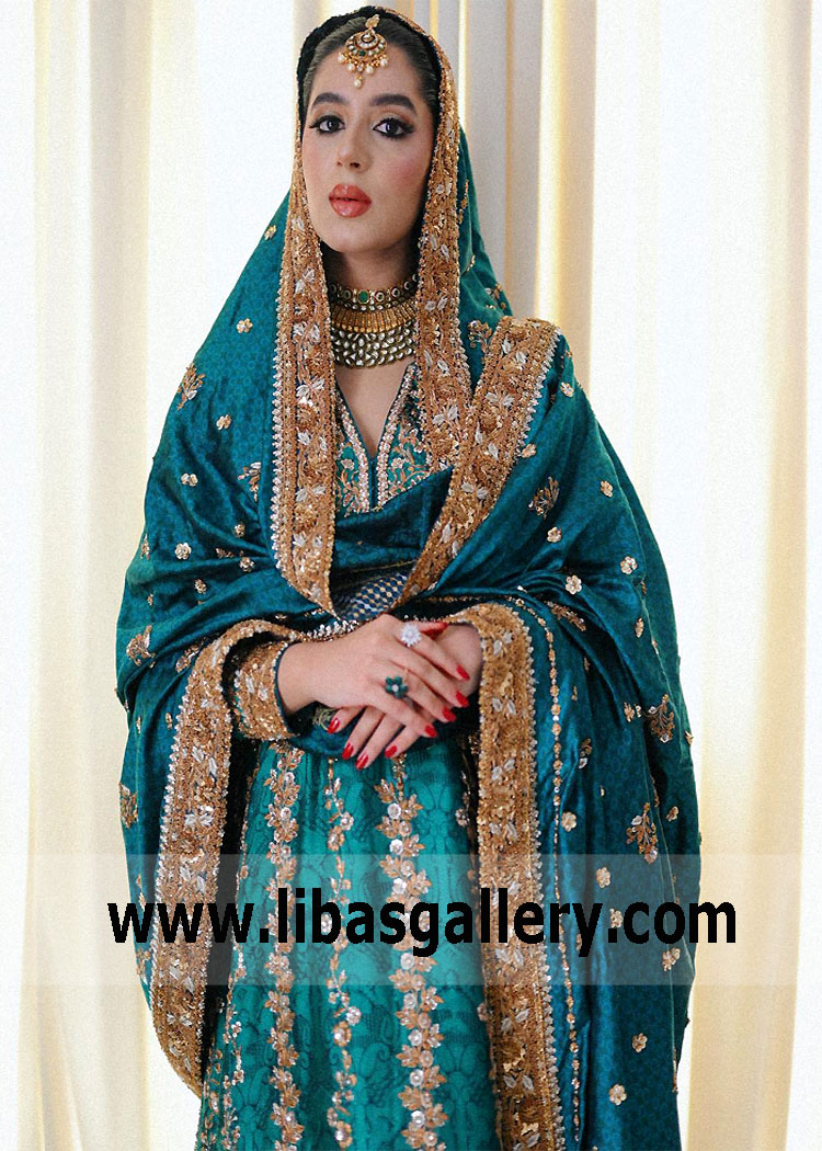 Rich Electric Blue Phlox Bridal Wear