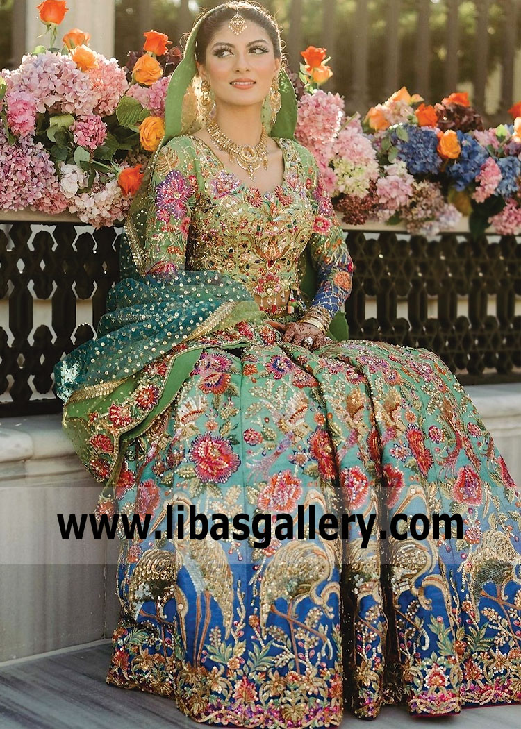 Colorato Clivia Bridal Wear Lehenga