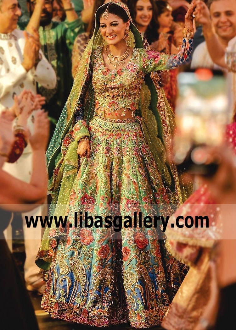 Colorato Clivia Bridal Wear Lehenga