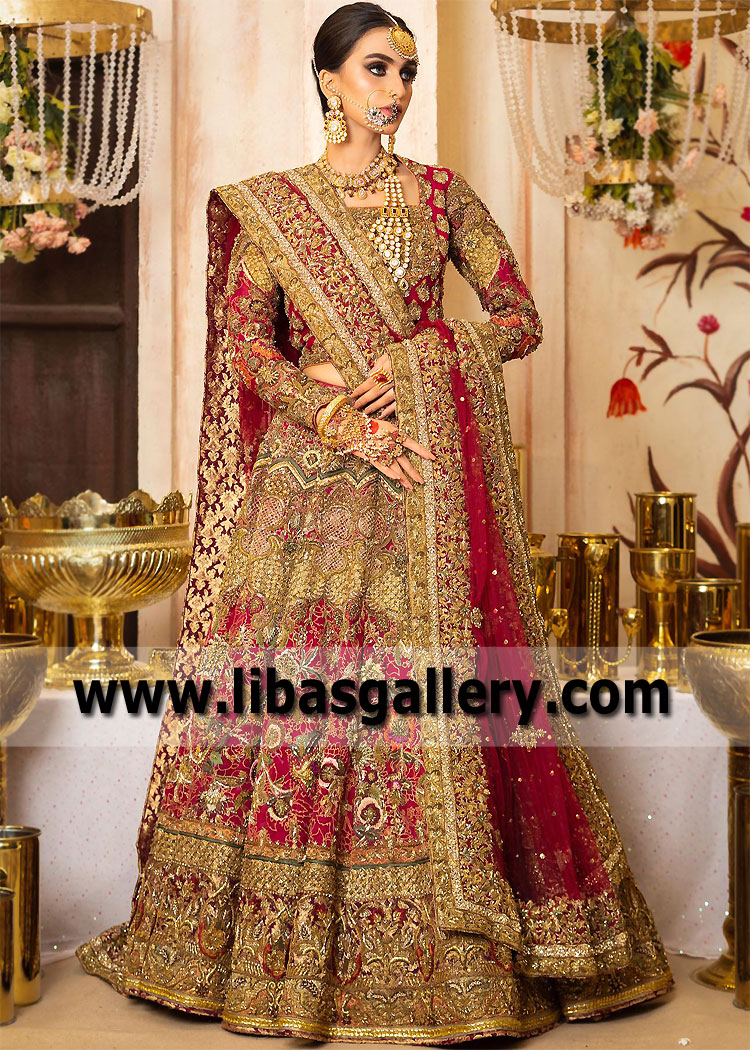 Cardinal Malus Wedding Lehenga Choli