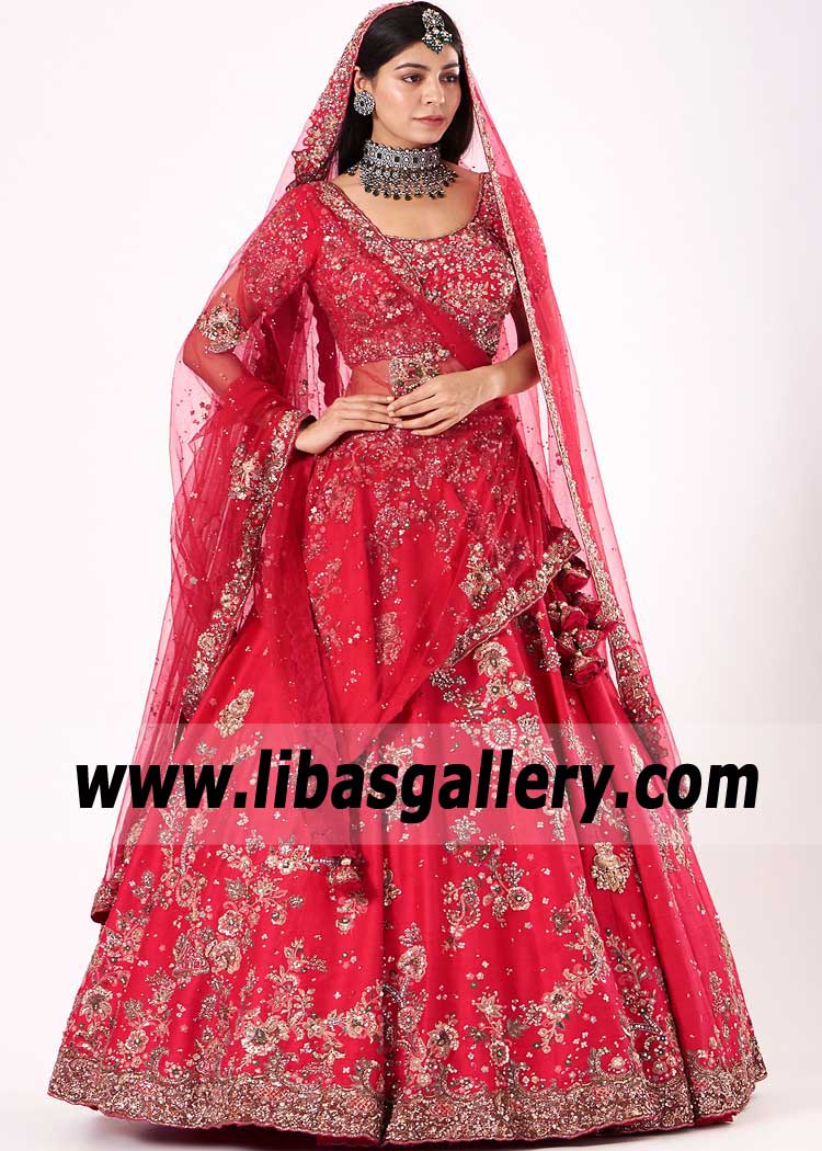 Ruby Aster Wedding Lehenga Choli