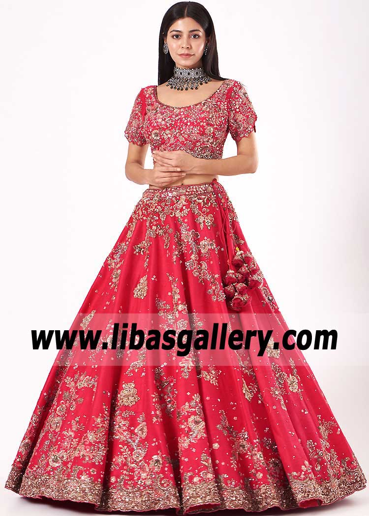 Ruby Aster Wedding Lehenga Choli