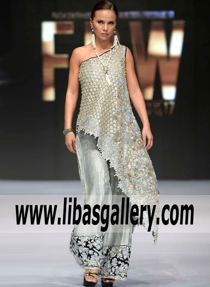 Glamorous Silver Tansy Party Dress