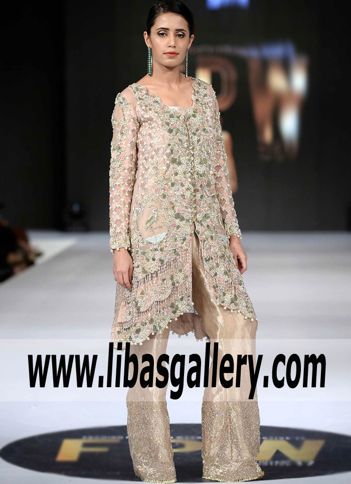 Precious Desert Sand Dahlia Party Dress