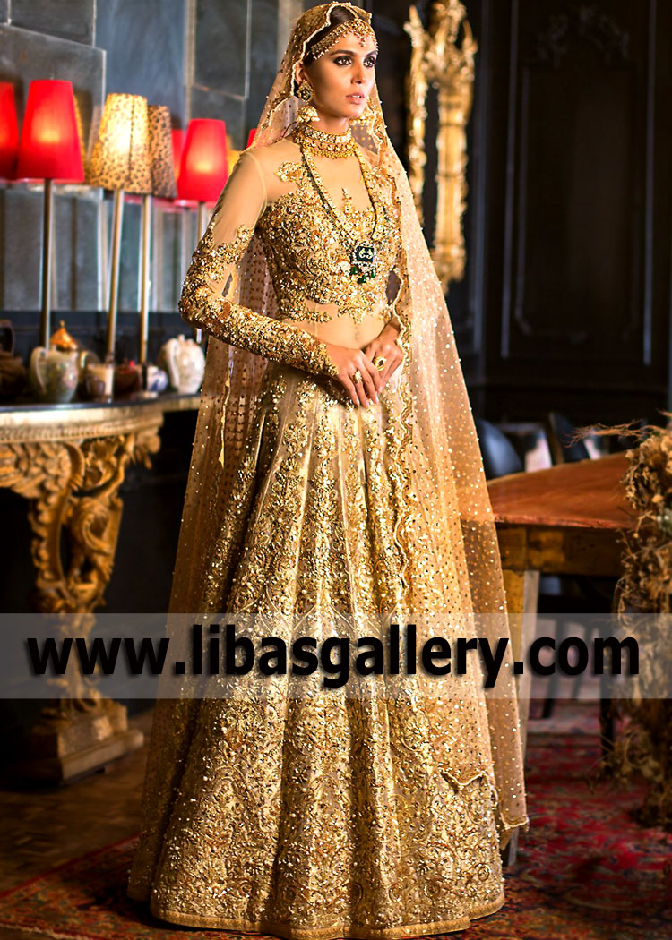 Classy Gold On Gold Sanguisorba Lehenga Choli