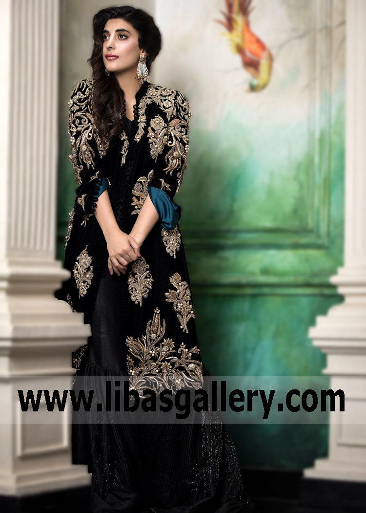 Ecstatic Black Lydia Gharara