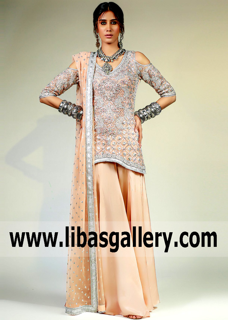 Peach Opstal Lehenga Suit