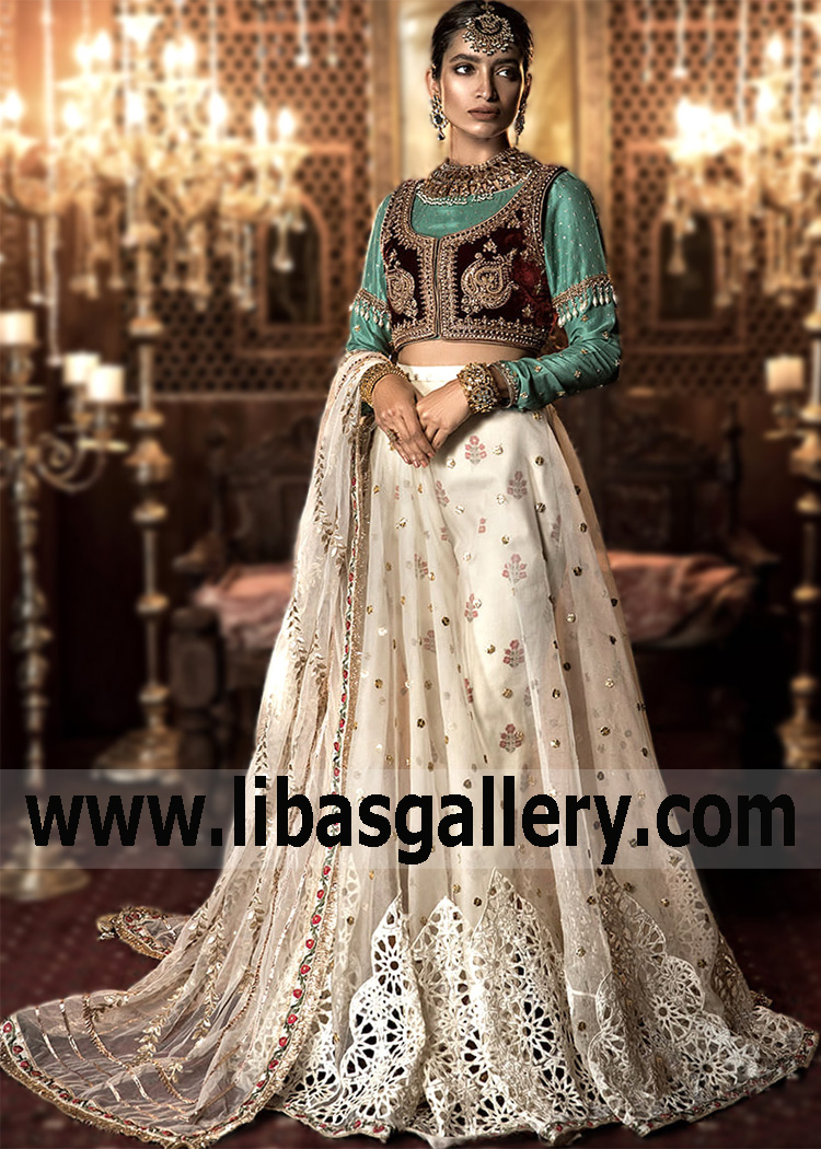Pakistani Bridal Dresses Lehenga Rochester New York USA Designer Bridal Dresses Collection