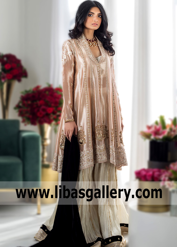 Desert Off White Cirebon Sharara Suit