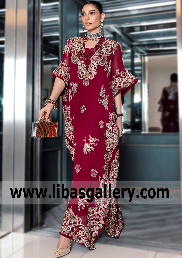 Burgundy Wilsey Kaftan