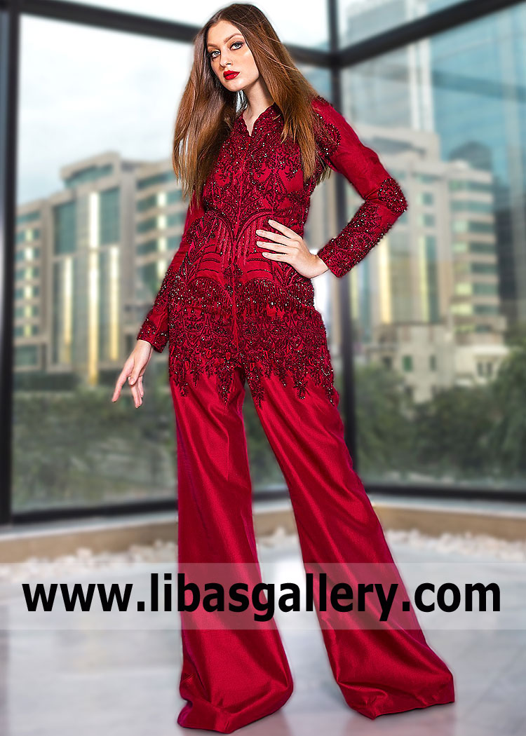 Designer HSY JumpSuit Dresses Brisbane Australia Online Special Occasion Dresses Pakistan