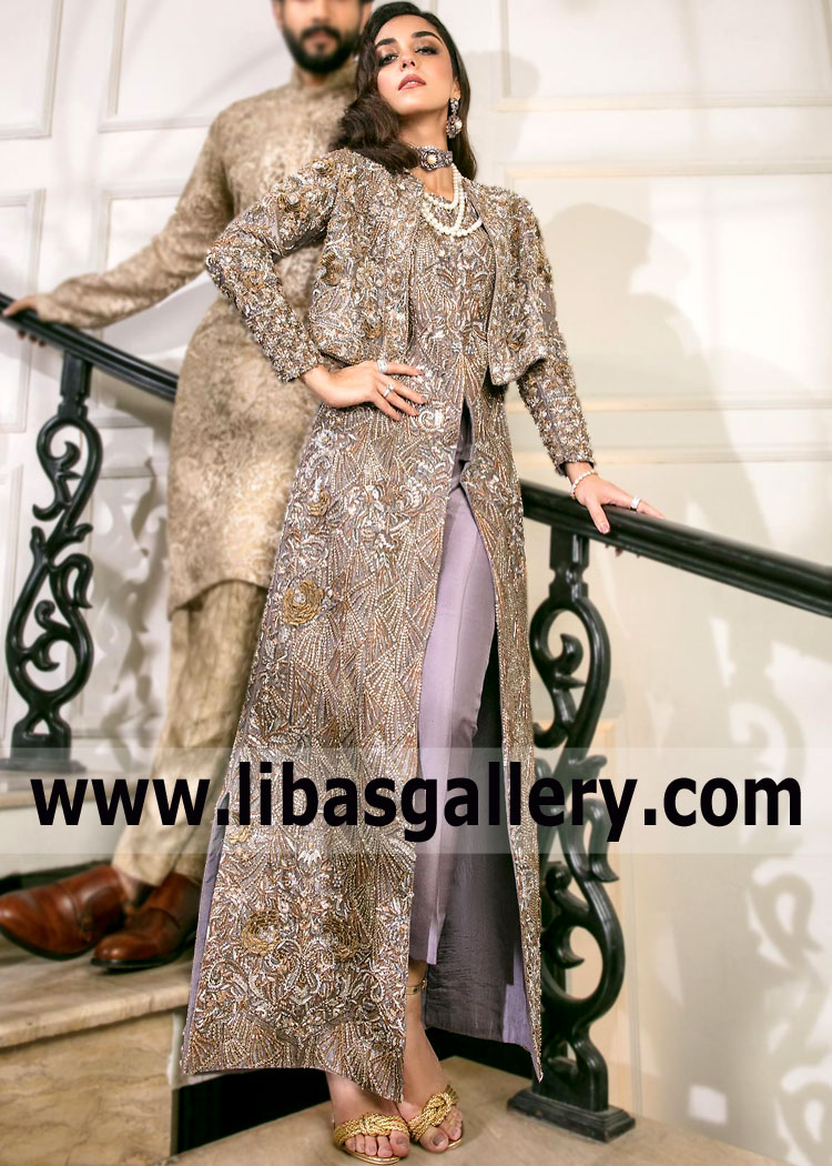 Lilac Viola Embellished Bolero Jacket