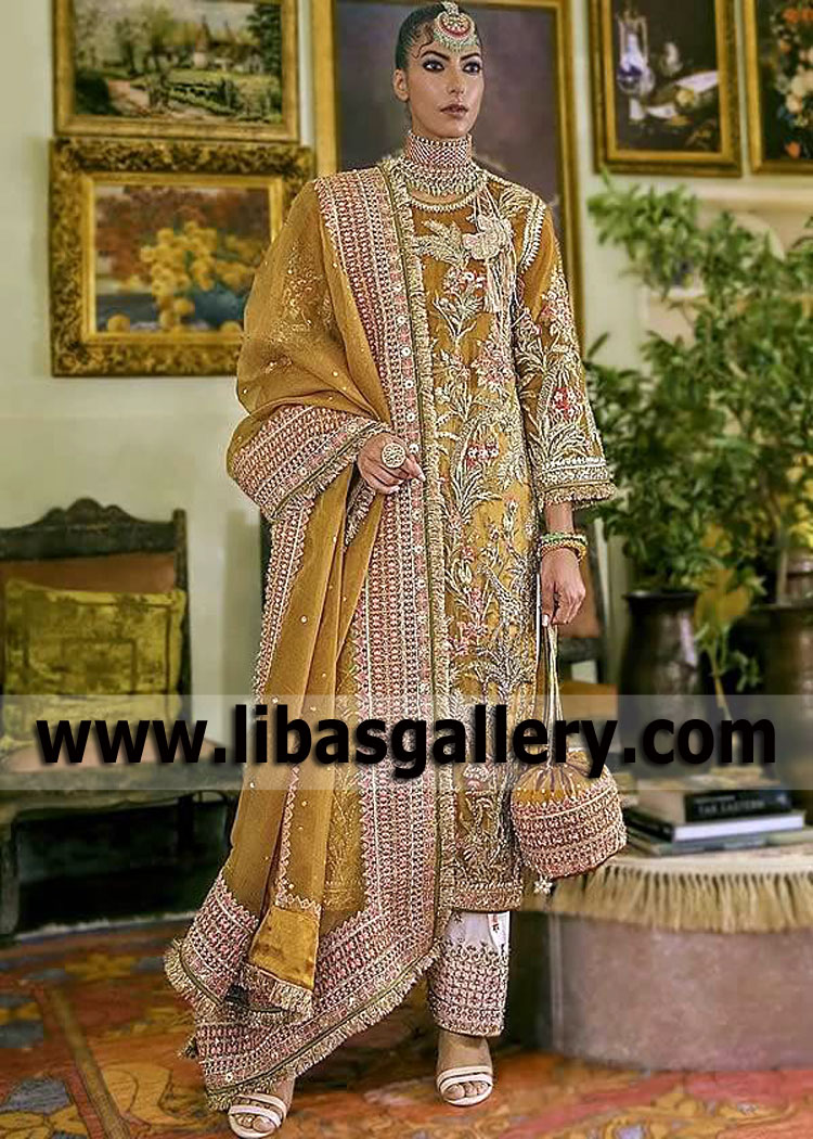 Goldenrod Hillia Evening Dress For Special Occasions