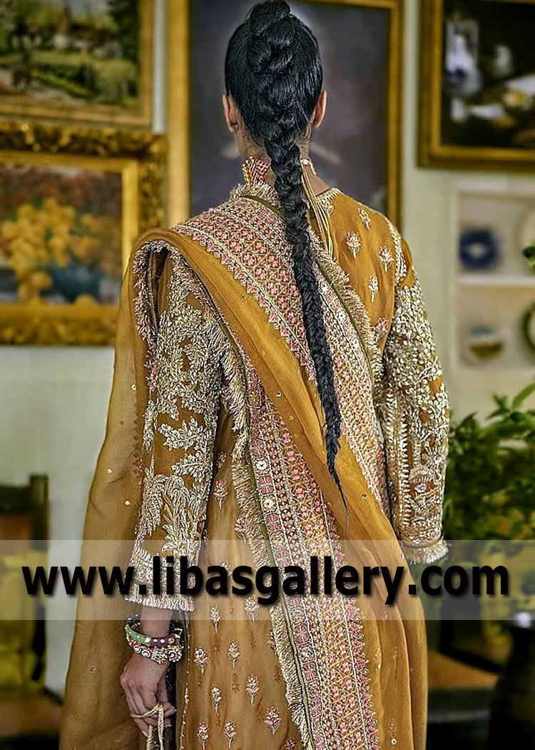 Goldenrod Hillia Evening Dress For Special Occasions