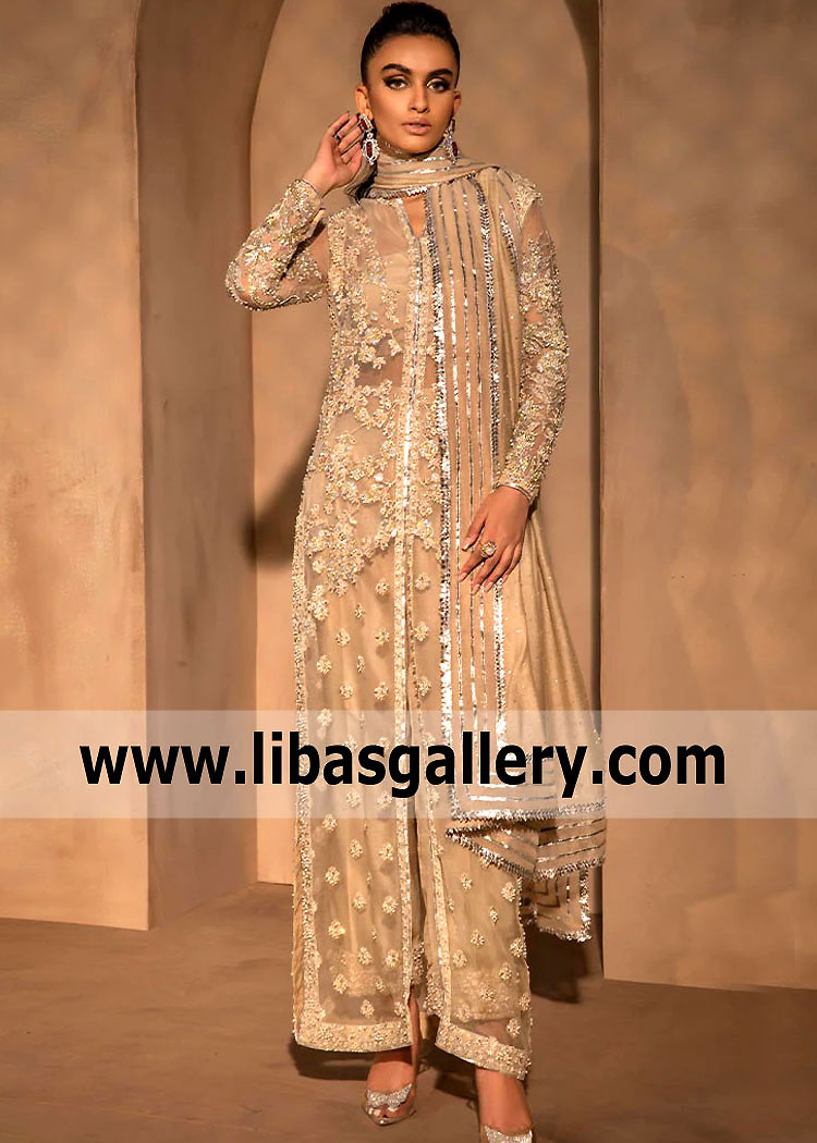 Beige Dahlia Special Occasion Dress
