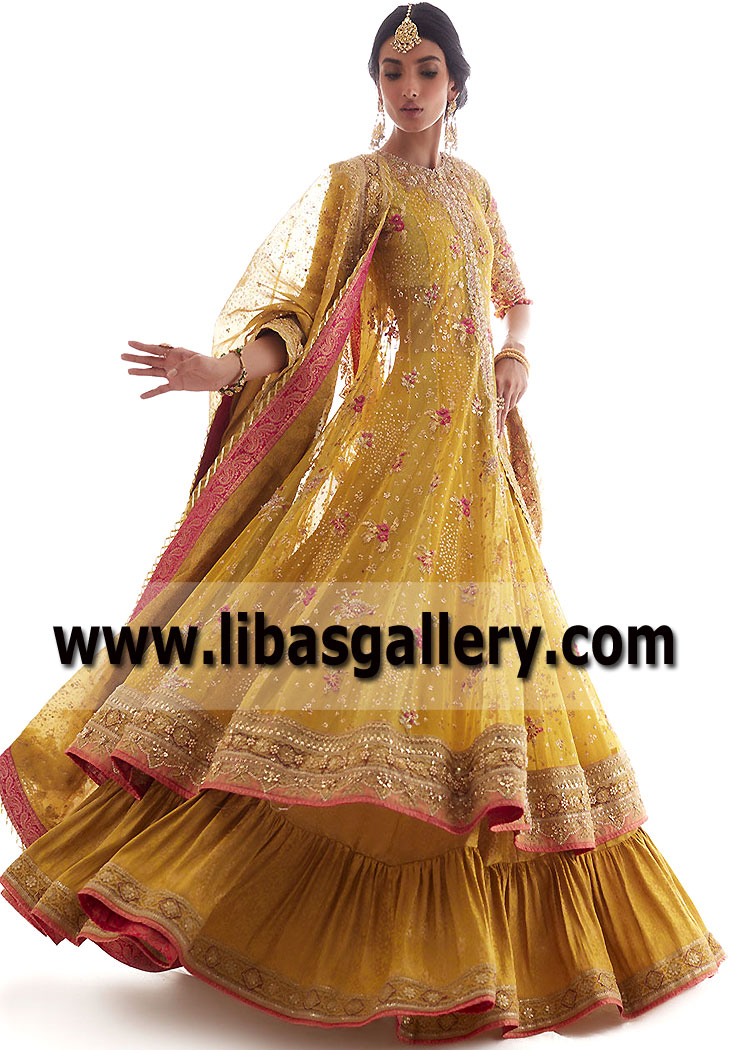 Urobilin Gloriana Bridal Anarkali Lehenga
