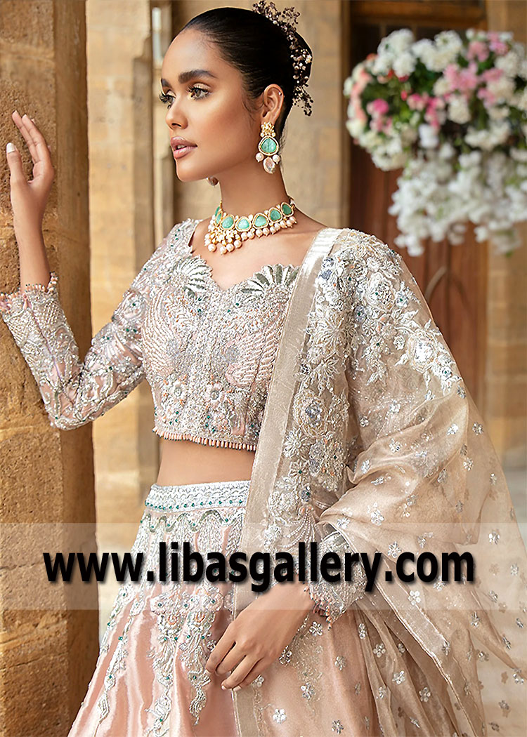 Papaya Whip Strobus Lehenga Choli