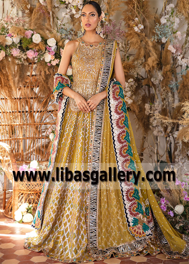 Goldenrod Princesse Elisabeth Gown