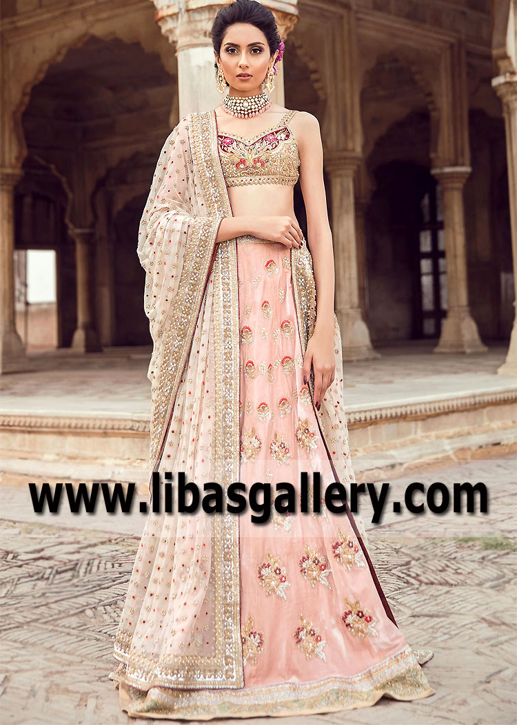 High Waisted Lehenga Choli Indian Pakistani Wedding Dresses Lehenga Choli for Wedding Events