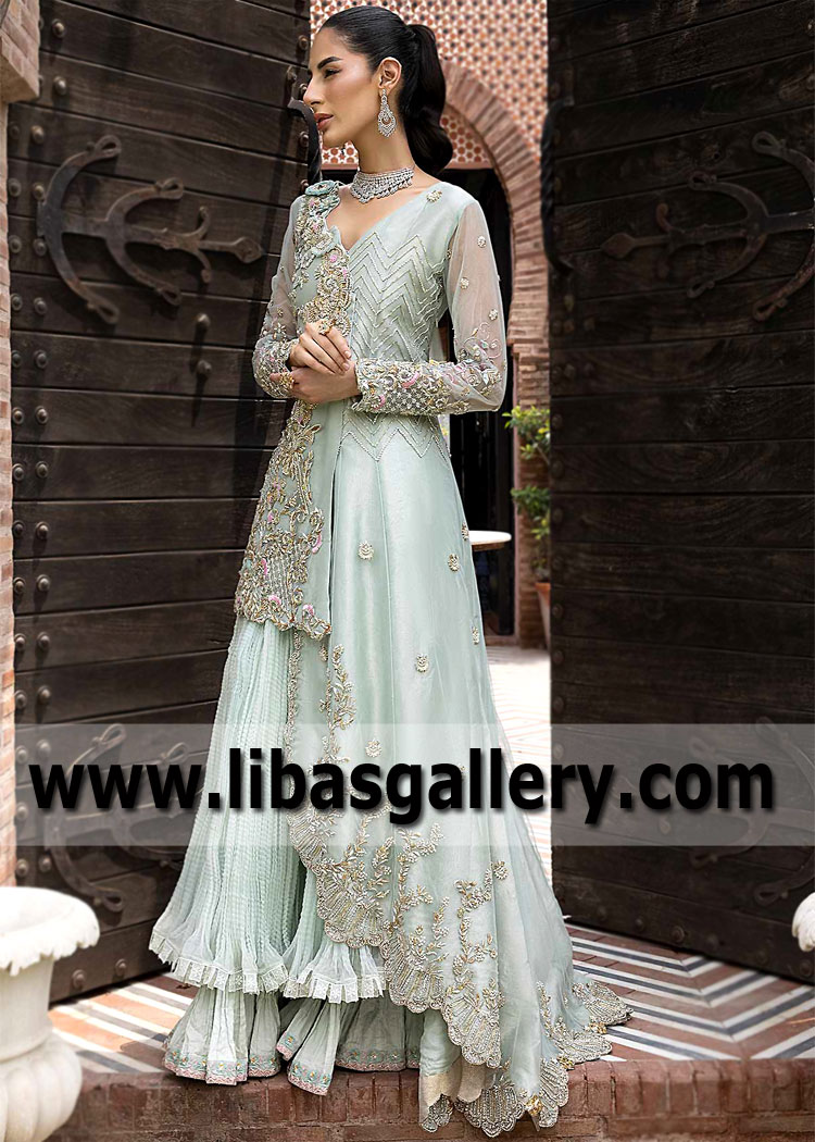 Alice Blue Moon Wisteria Sharara Dress