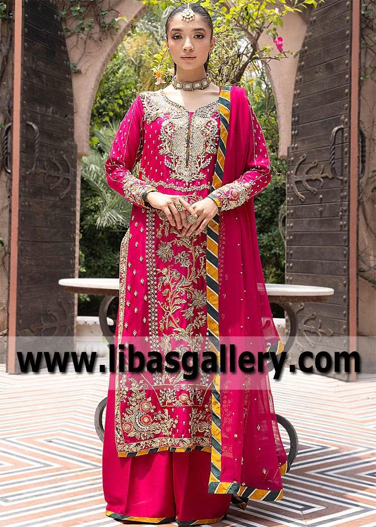 Carnation Oscar Dark Pink Trousers With Long Shirt