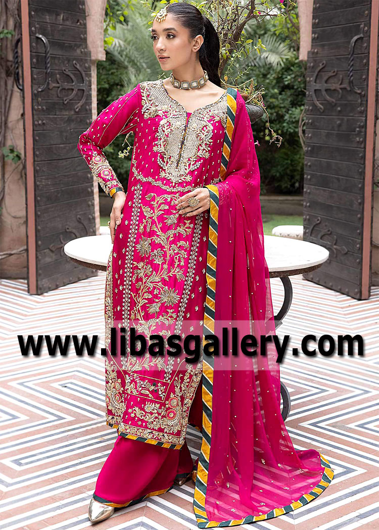 Carnation Oscar Dark Pink Trousers With Long Shirt