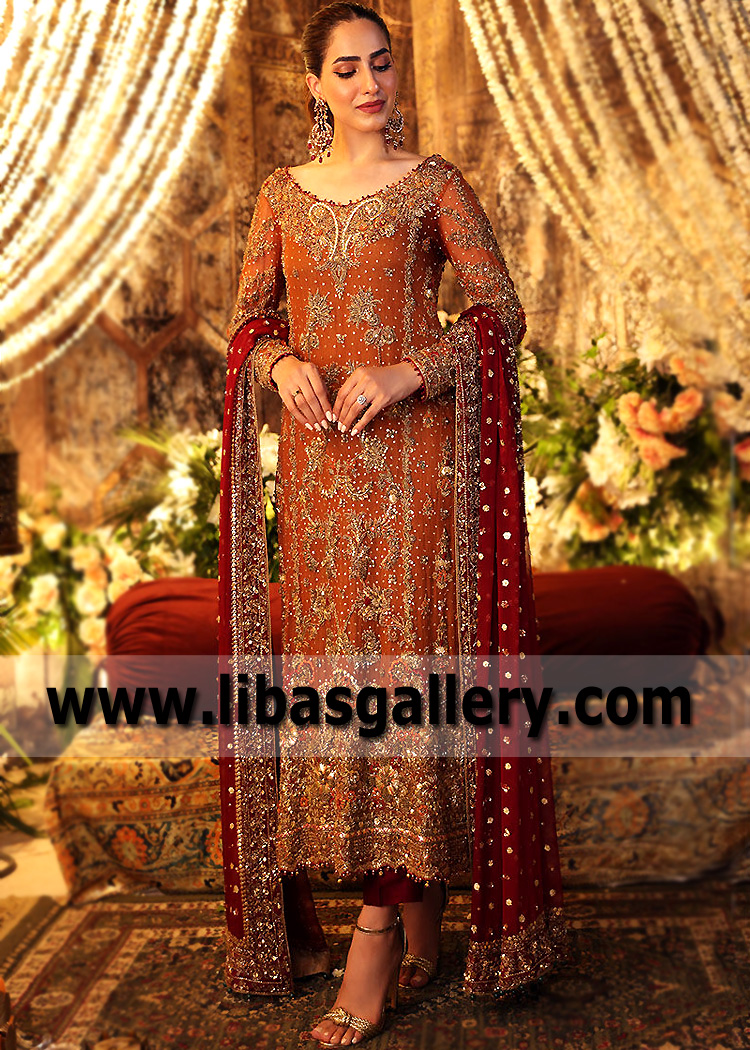 Tawny Painite Bride Sister Wedding Dress