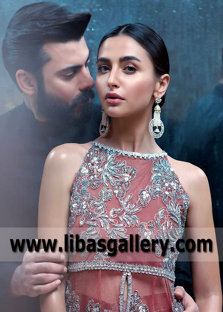Orchid Pink Tugtupite Lehenga
