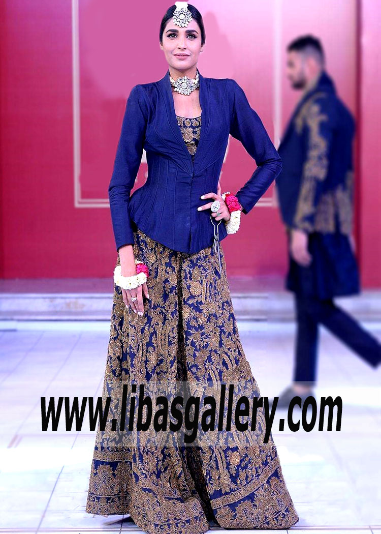 OCCASION DRESS Midnight Blue Gladiolus