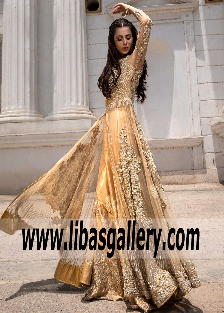 Luxurious Bridal Anarkali Wichita Kansas USA Erum Khan Wedding Dresses Buy in Toronto, Mississauga, Ontario