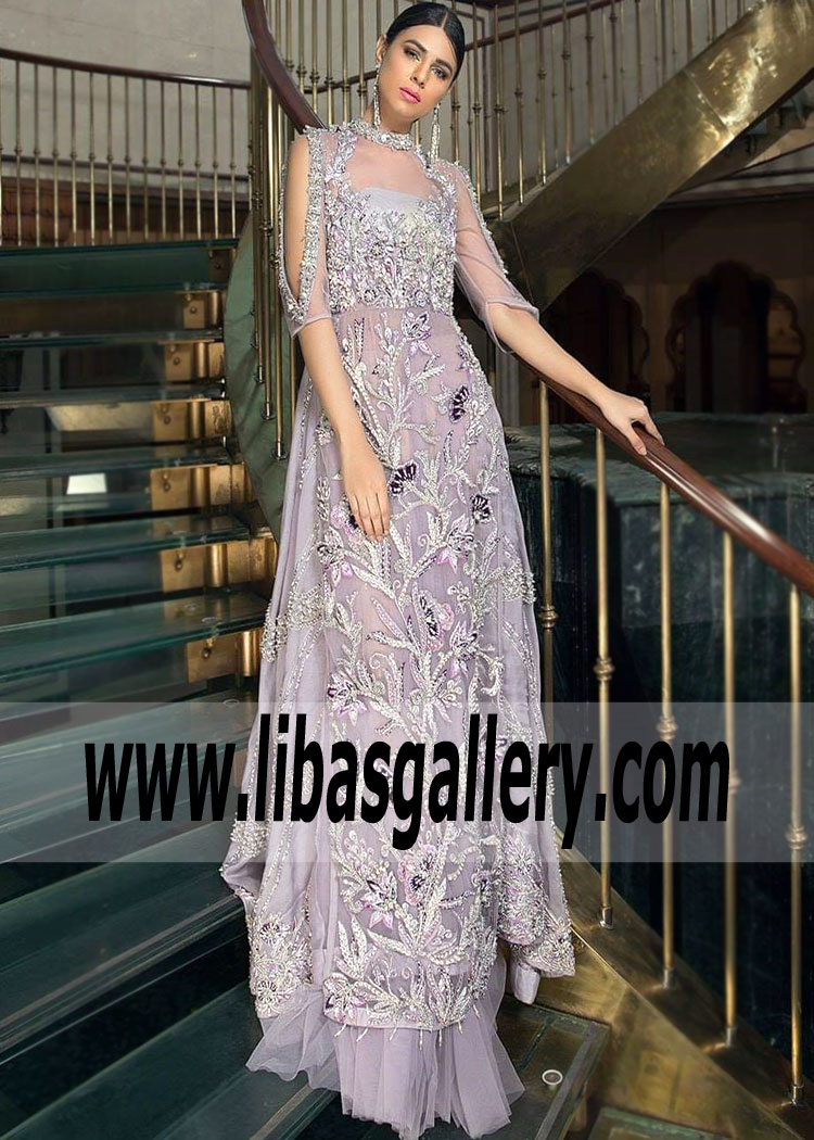 Classy Sillhouete Lilac Aster