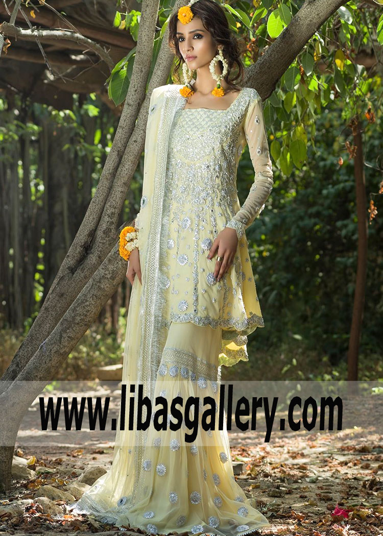 Zainab Chottani | Trendy Wedding Dresses for Special Occasions | Pakistani Designer Gharara Dresses Roslyn New York NY USA