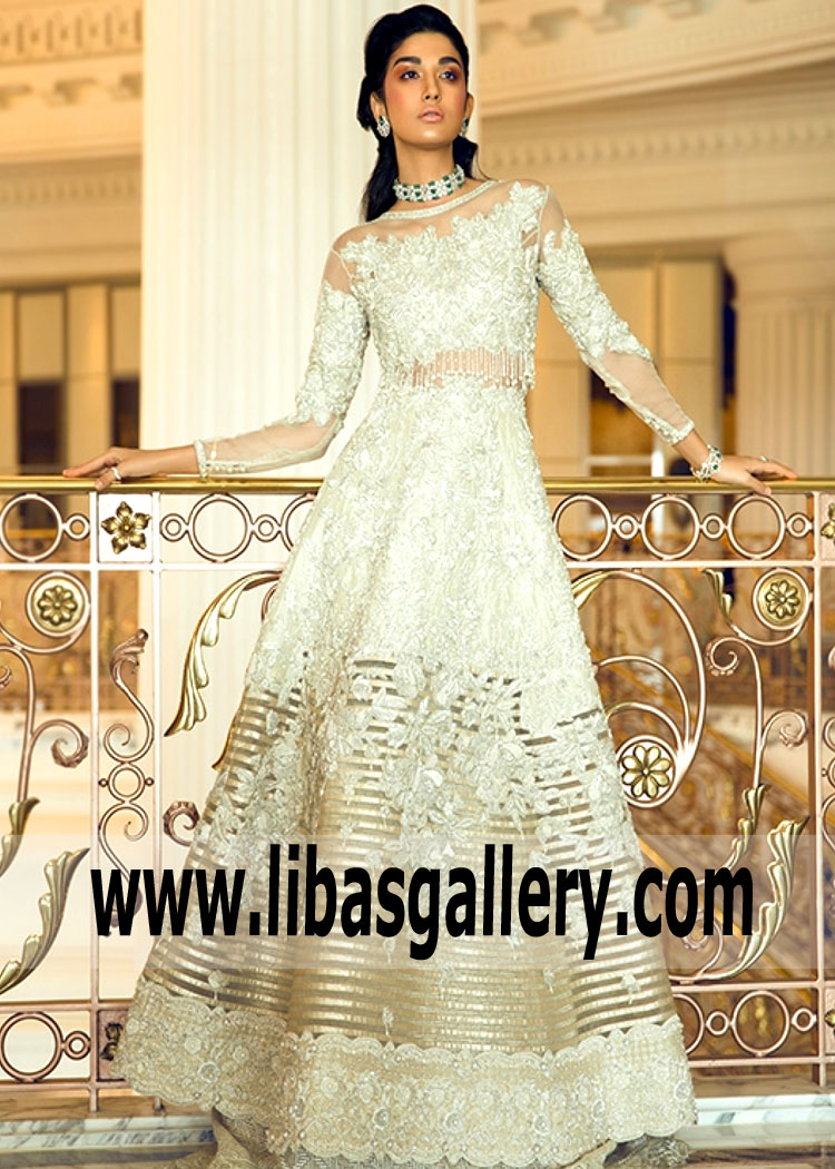 Latest Walima Dresses Faraz Manan Walima Bridal Gown Walima Bridal Dresses Pakistan