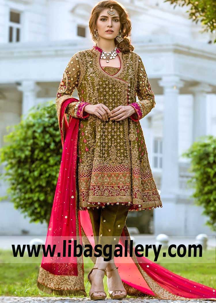 Just Amazing Embellished Angrakha For Next Party or Special Occasion