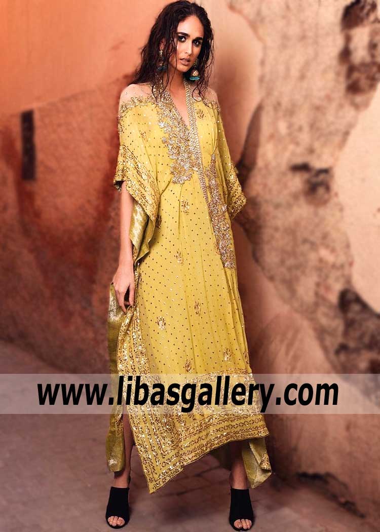Everlasting Evening Kaftan Dress for Wedding and Formal Events
