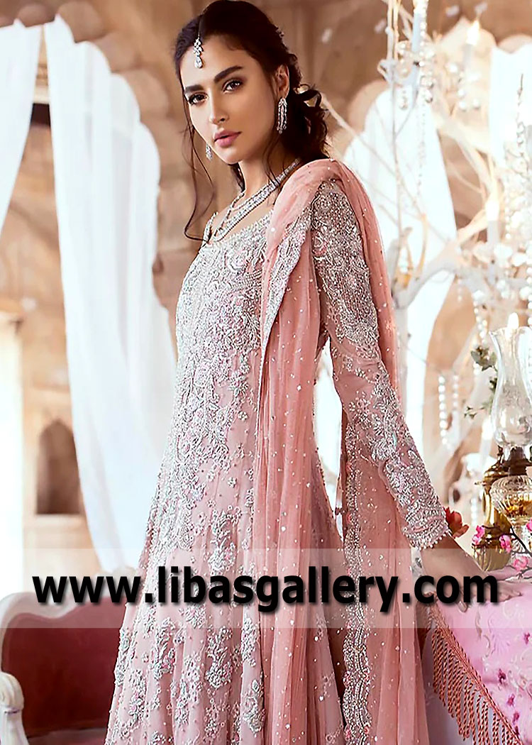 Pakistani Wedding Gowns for Engagement and Special Occasions