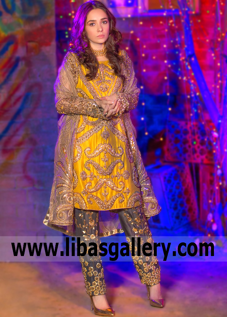 Mehendi Dresses for Wedding Parties Southall London UK Mehndi Ceremony Dresses Mehendi Function Outfits