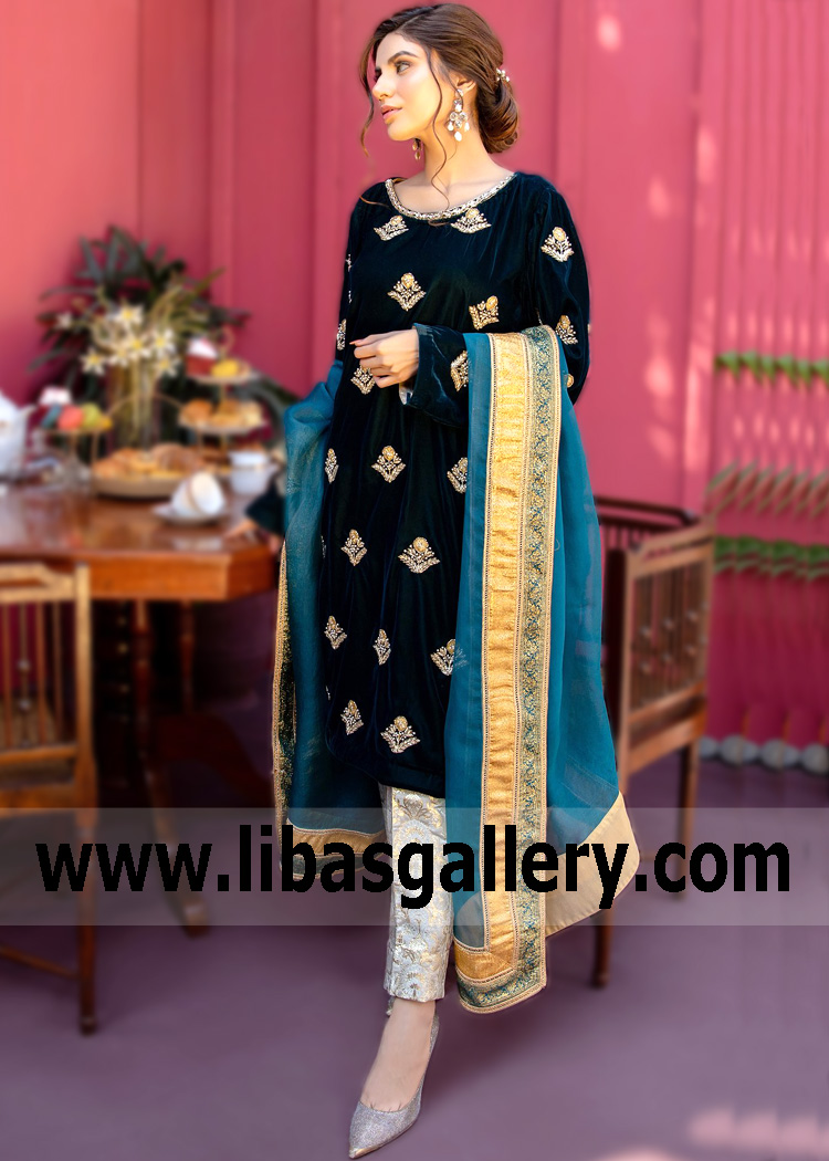 Rich Blue Belloy Dress