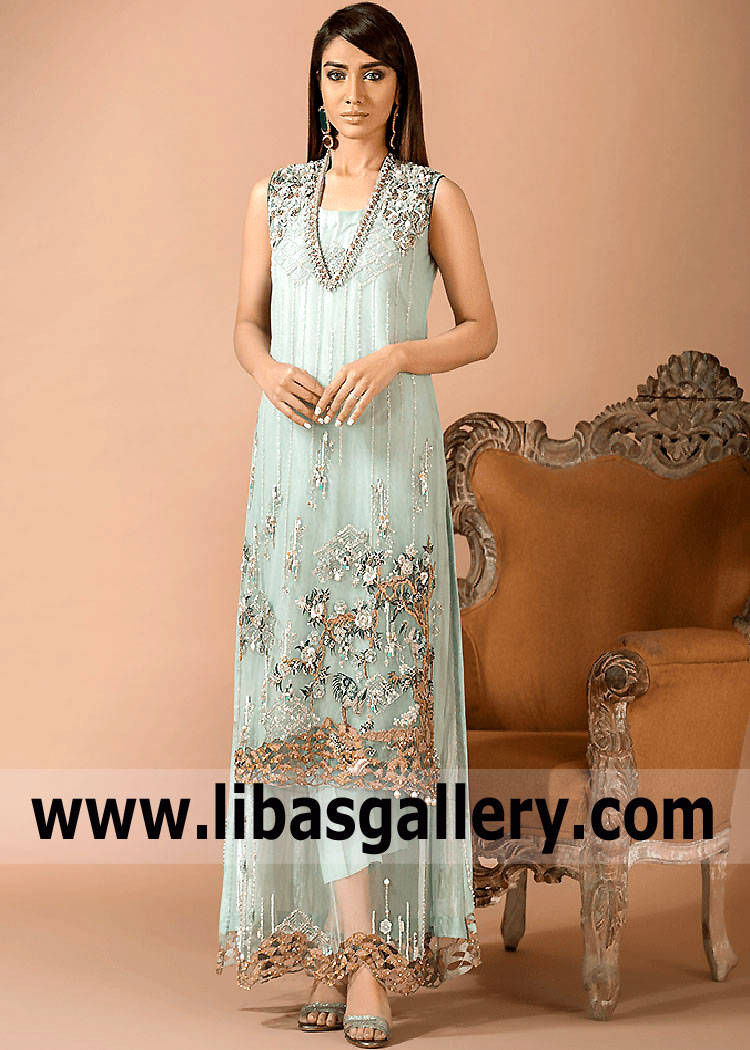 Pakistani Wedding Party Wear Skedsmo Norway Designer Alishba and Nabeel Party Wear Pakistan