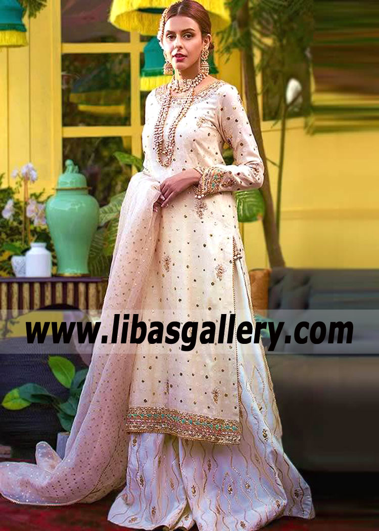 Party Dress Dhaka Pajama with Long Shirt Milton England UK Dhaka Pajama Outfits for Wedding