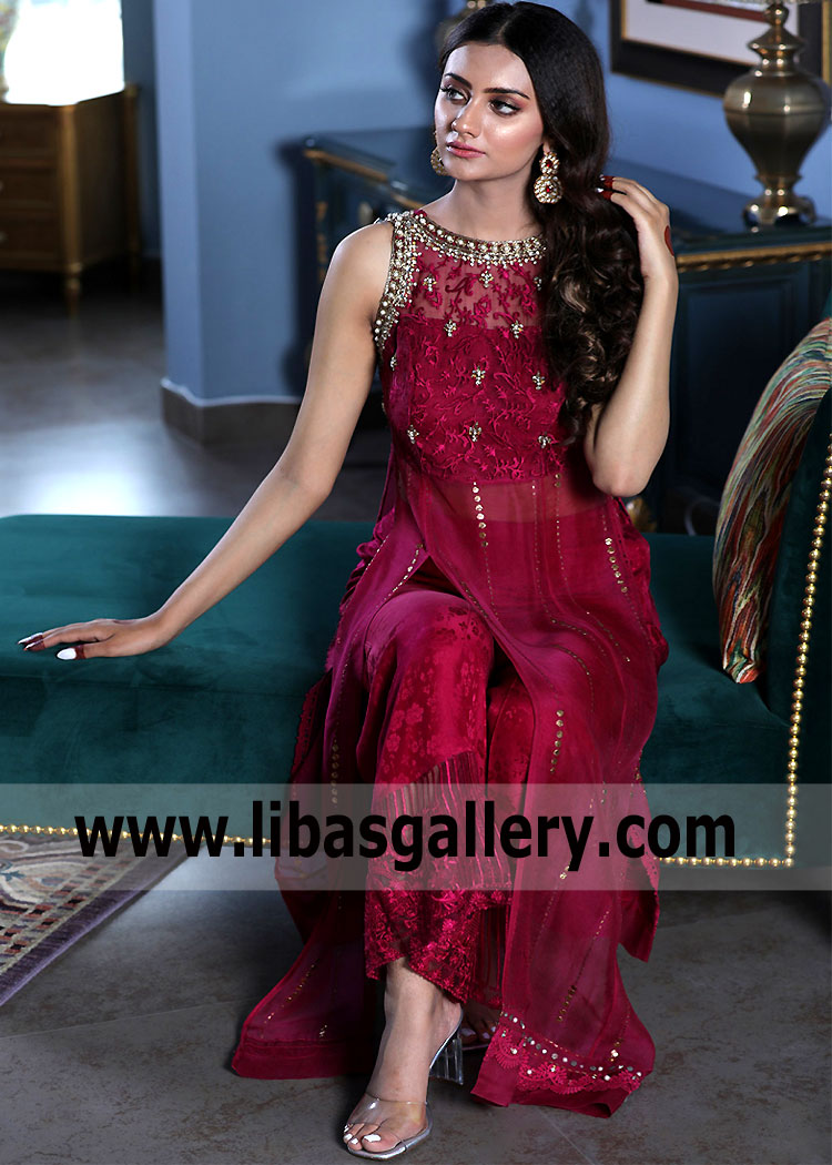 Fuchsia Crocus Party Wear for Next Formal Event